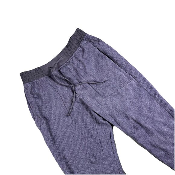 lululemon athletica Other - Lululemon Textured Double-Knit Cotton Purple Joggers Mens M